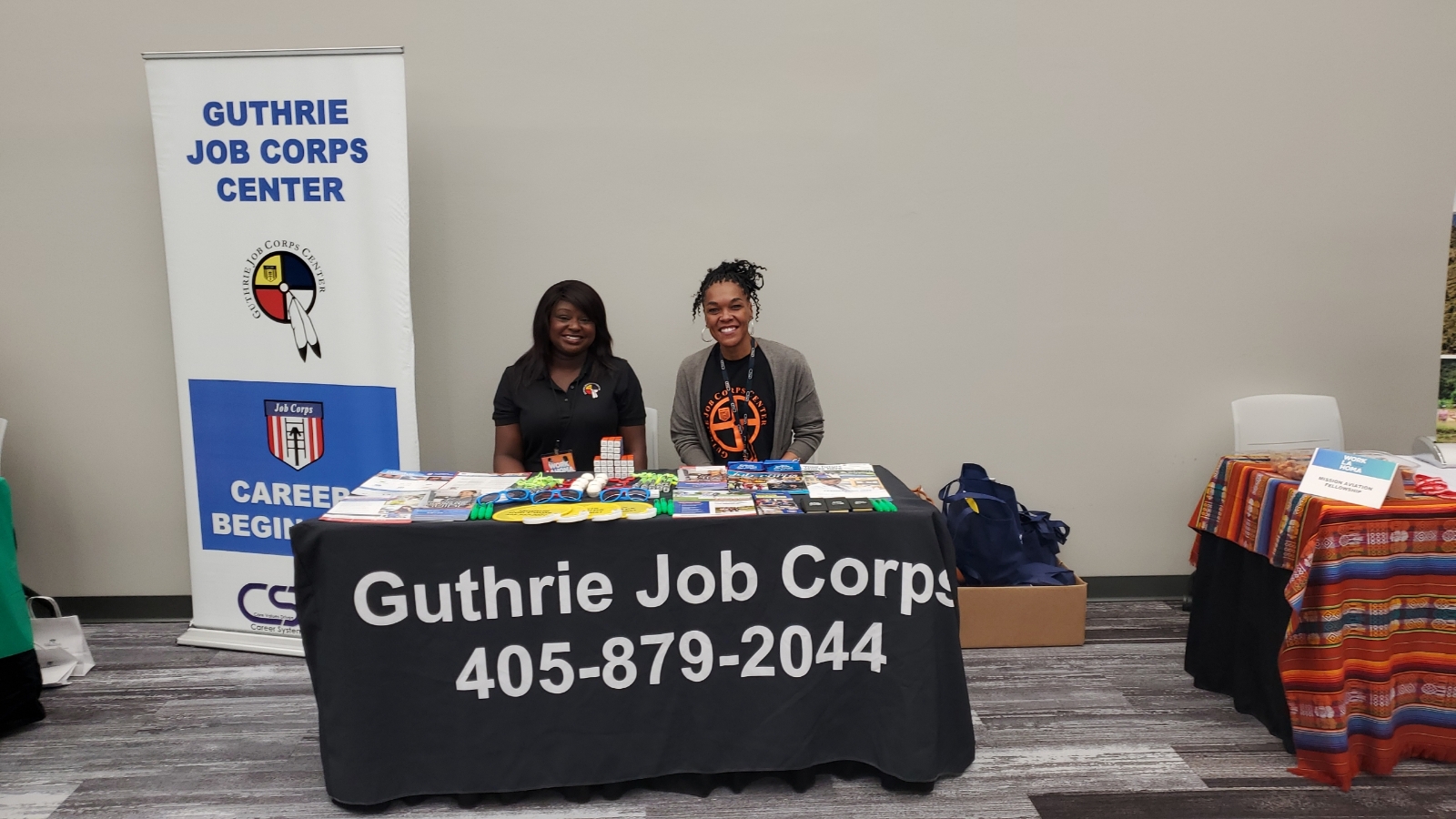 Guthrie Job Corps Center Outreach and Admission Staff participated in