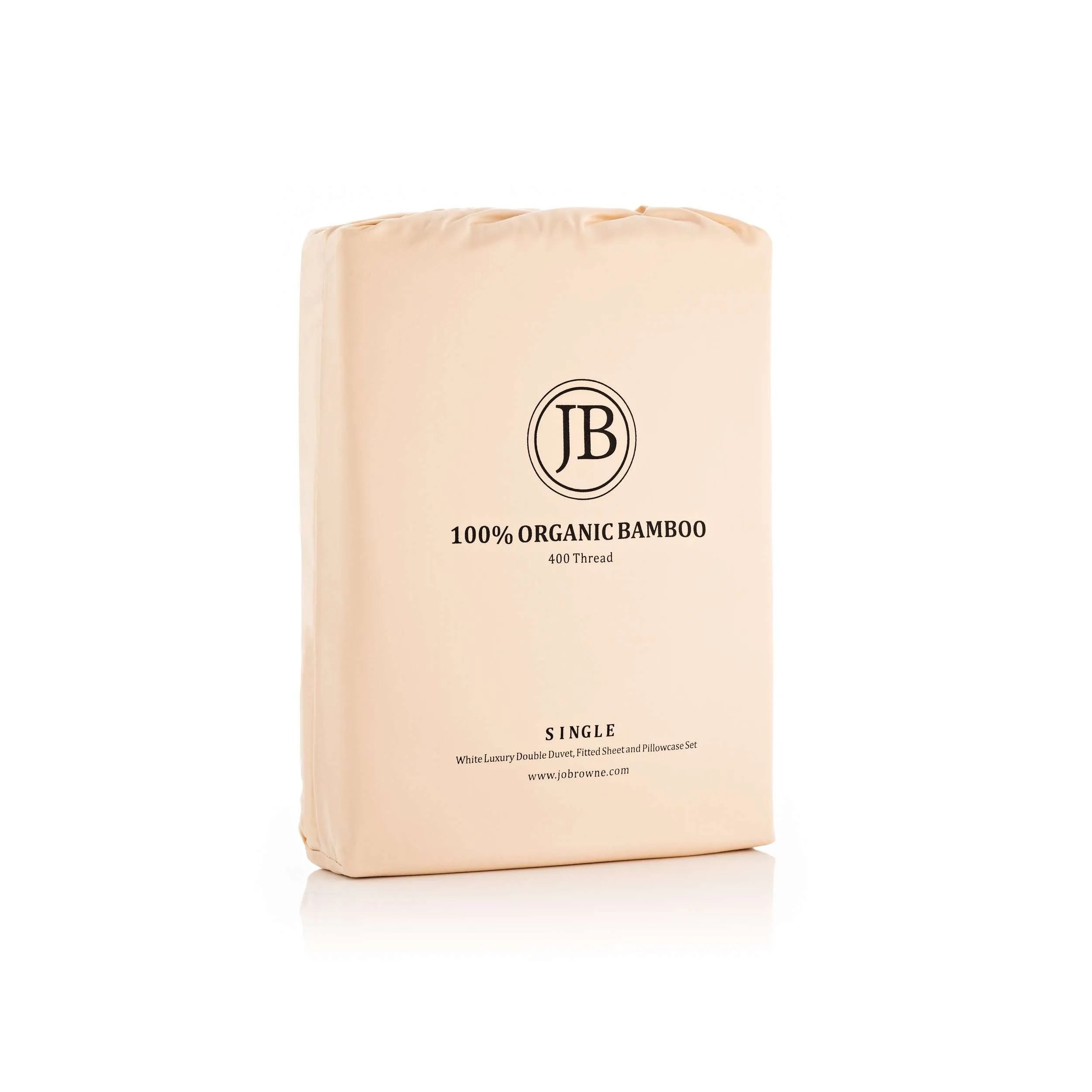 Luxury Bamboo Bedding Range Single size Jo Browne