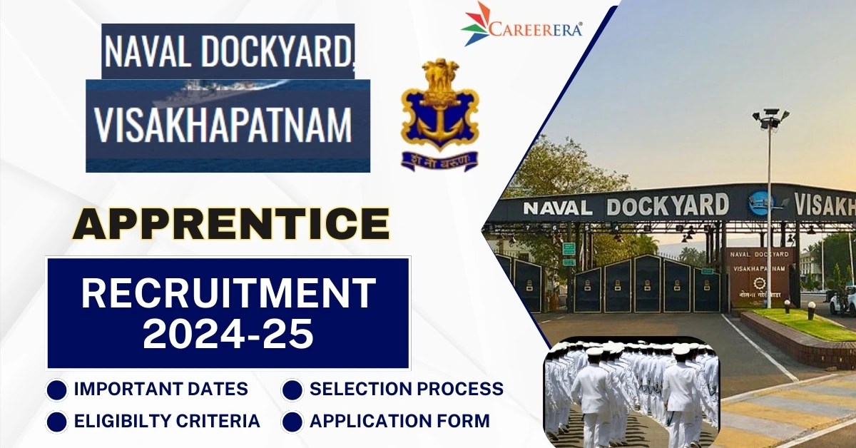 Naval Dockyard Visakhapatnam Apprentice Recruitment 2024-25: 275 