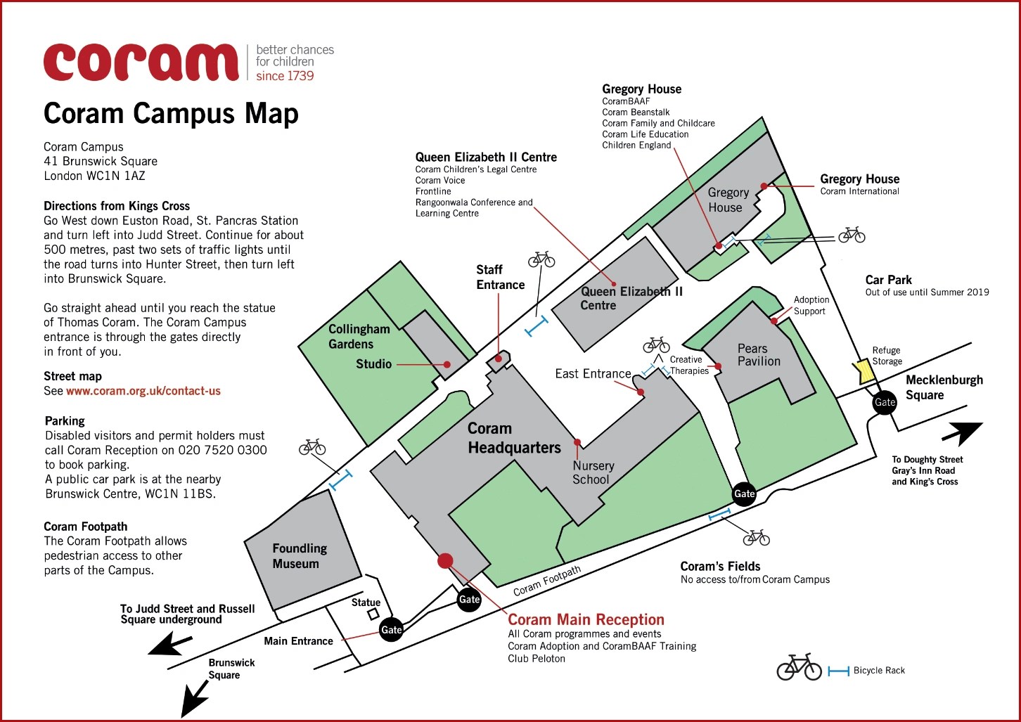 Coram Careers Our Campus