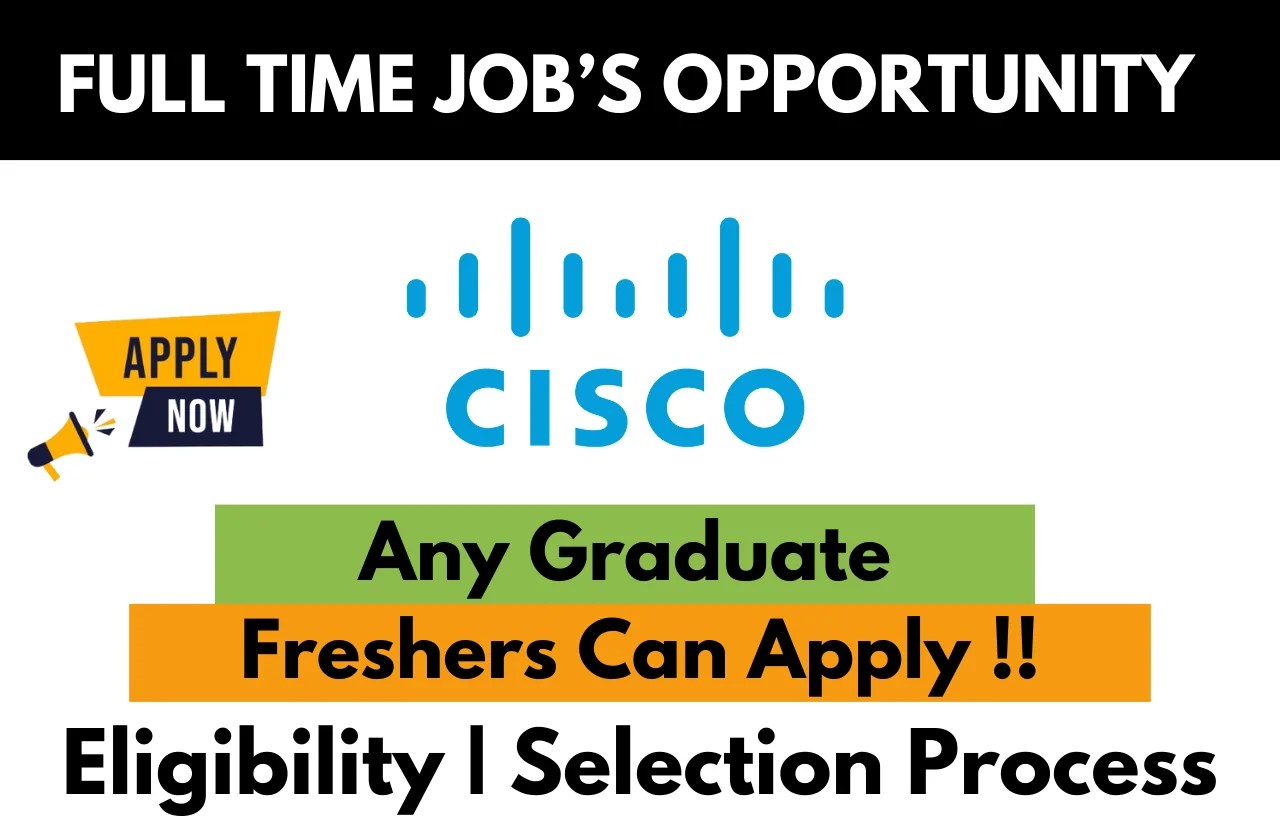 Cisco Hiring For 2024 Cloud Engineer Apply Here !! Job's For U