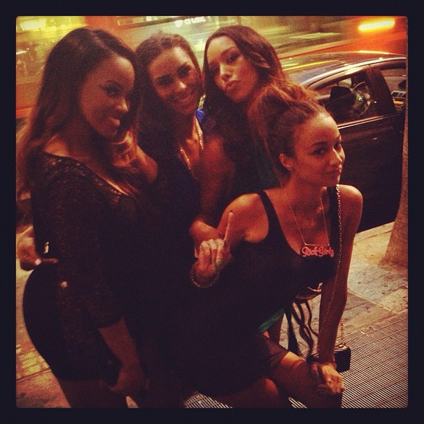 "Basketball Wives LA" castmates Draya, Malaysia Pargo, Laura & Gloria