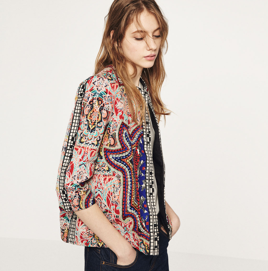 Want it on Wednesday Zara’s NewSeason Embroidered Jacket