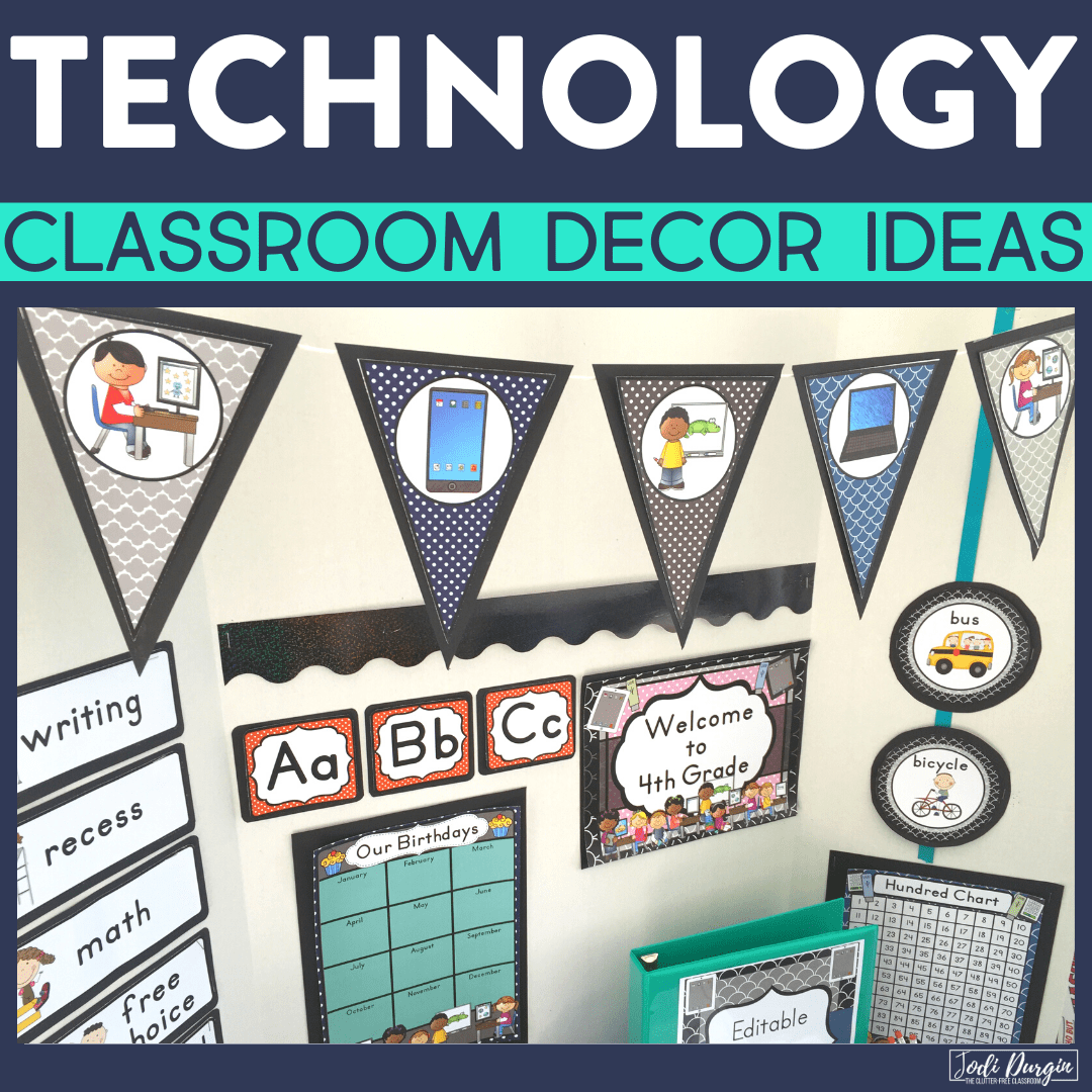 Technology Classroom Theme Ideas for Elementary Teachers in 2024
