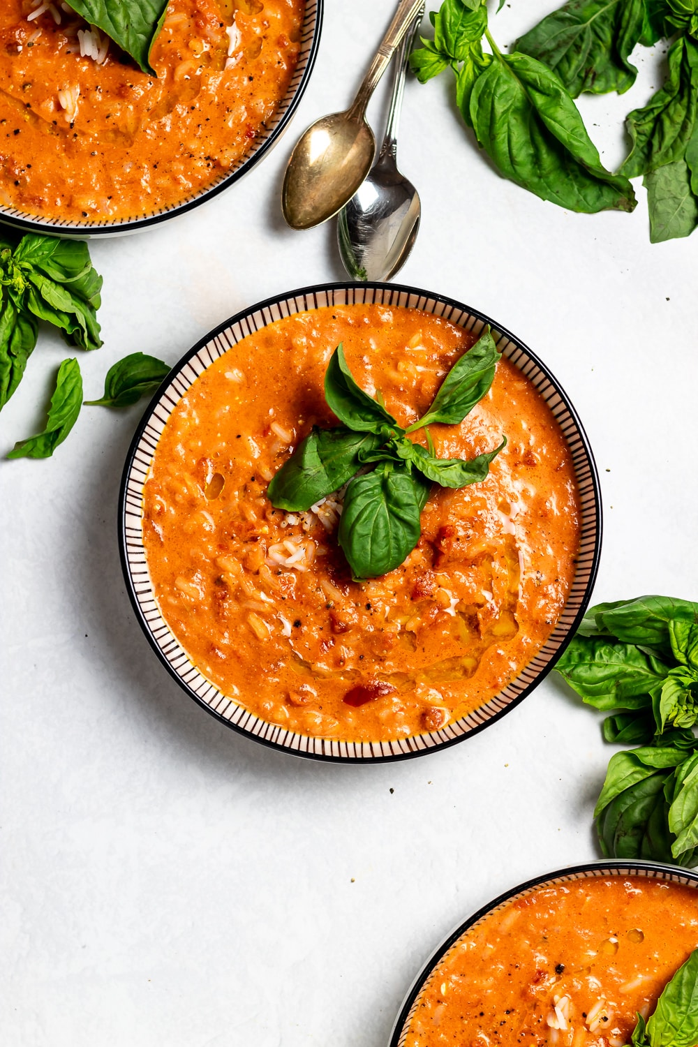 Quick Tomato Rice Soup a cozy, quick, and easy meal Jo Eats