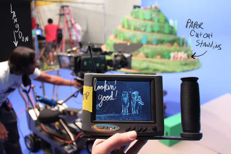 Joel Fox » Making of Yo Gabba Gabba “Nature” episode