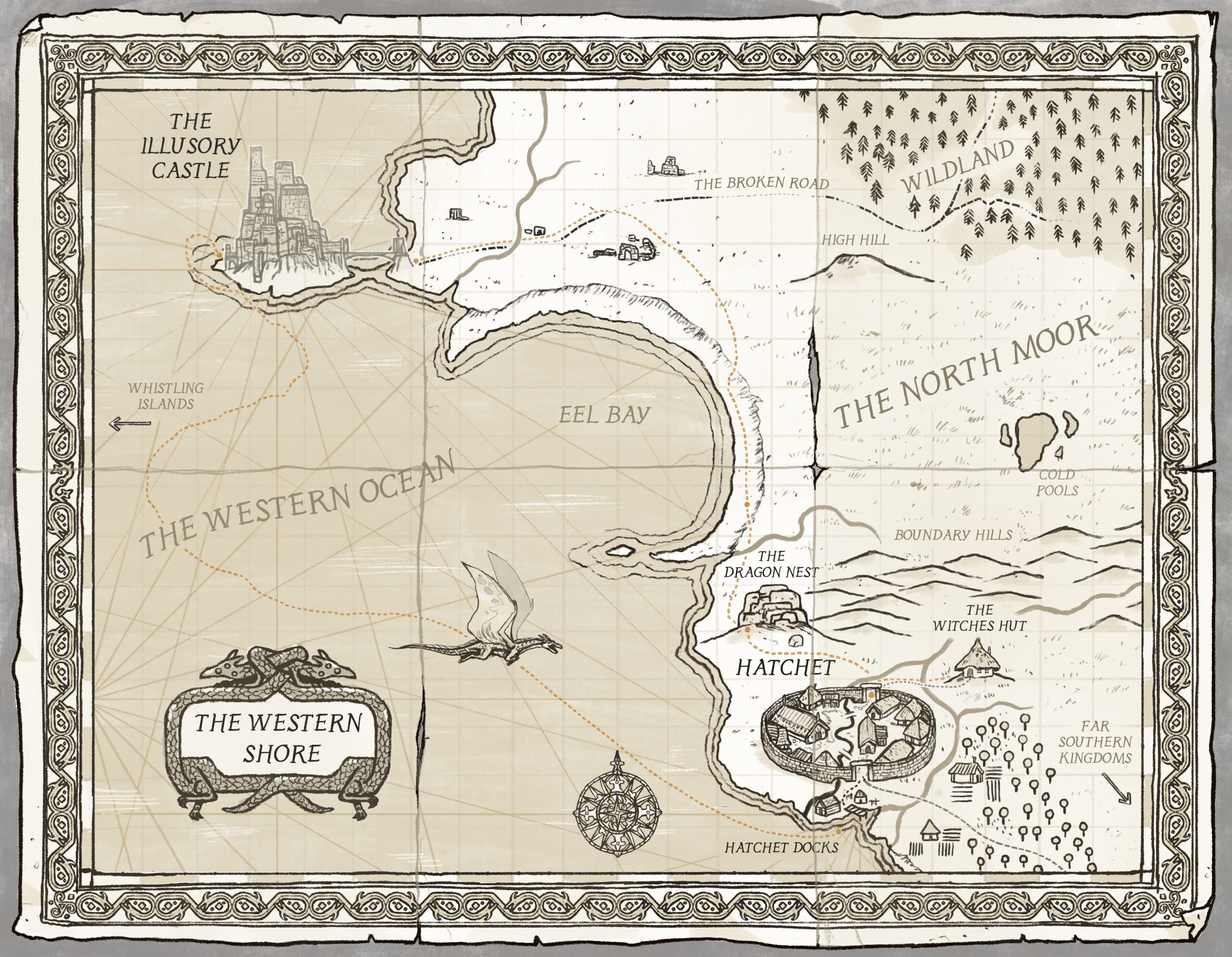 Western Shore Map Joe Lillington