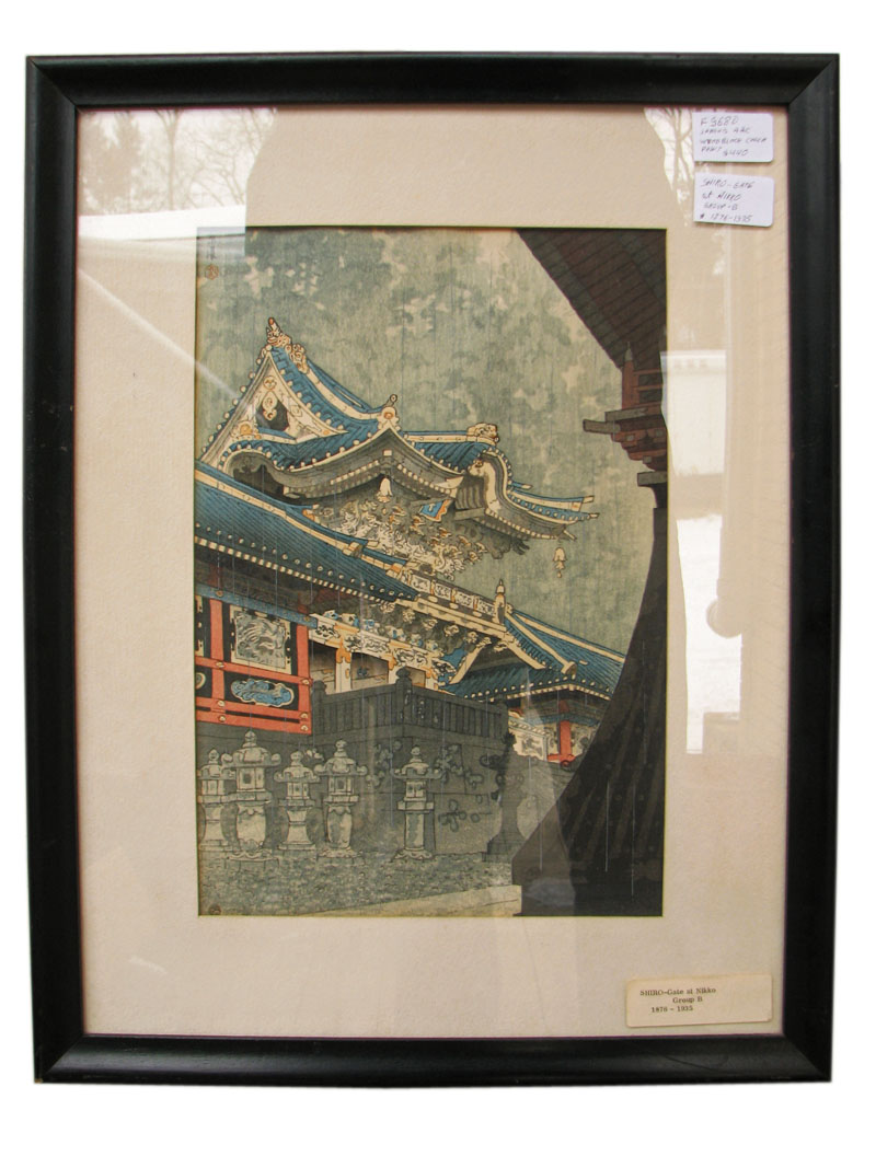 Arts & Crafts Woodblock Print F9680 joenevo