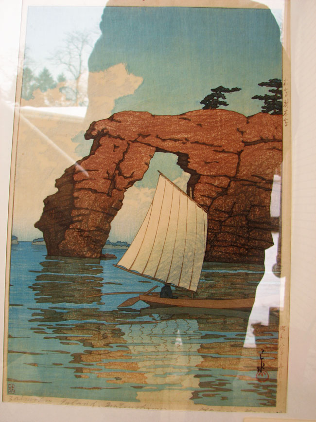 Arts & Crafts Woodblock Print F9681 joenevo