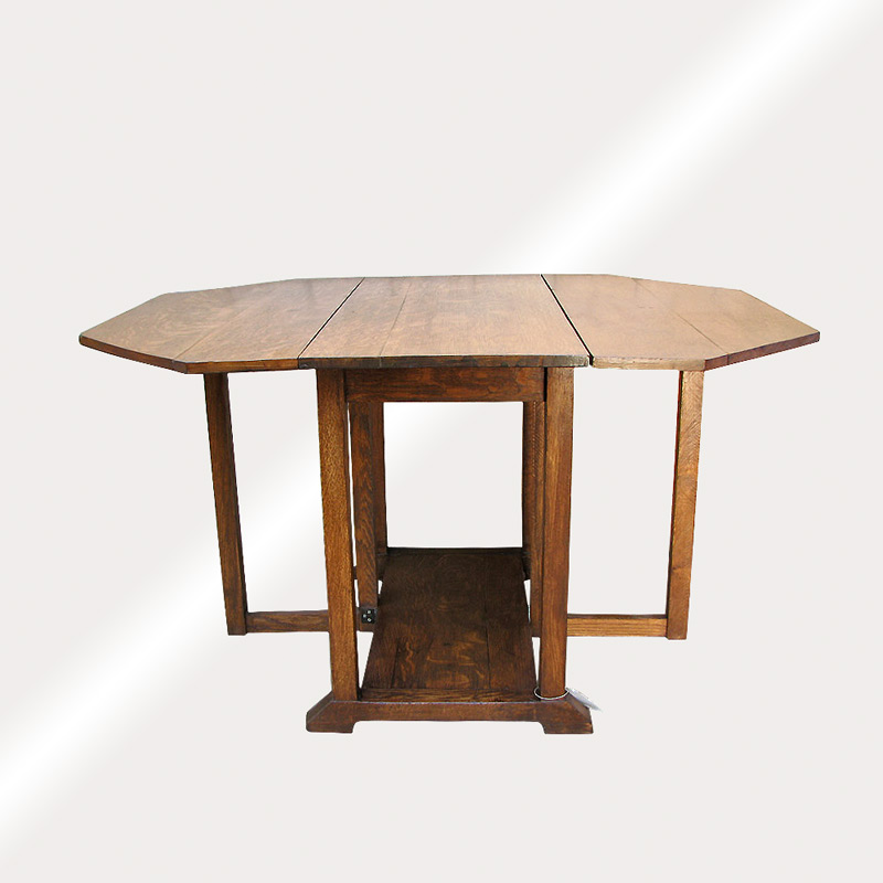 Arts & Crafts Drop Leaf Table F9773 joenevo