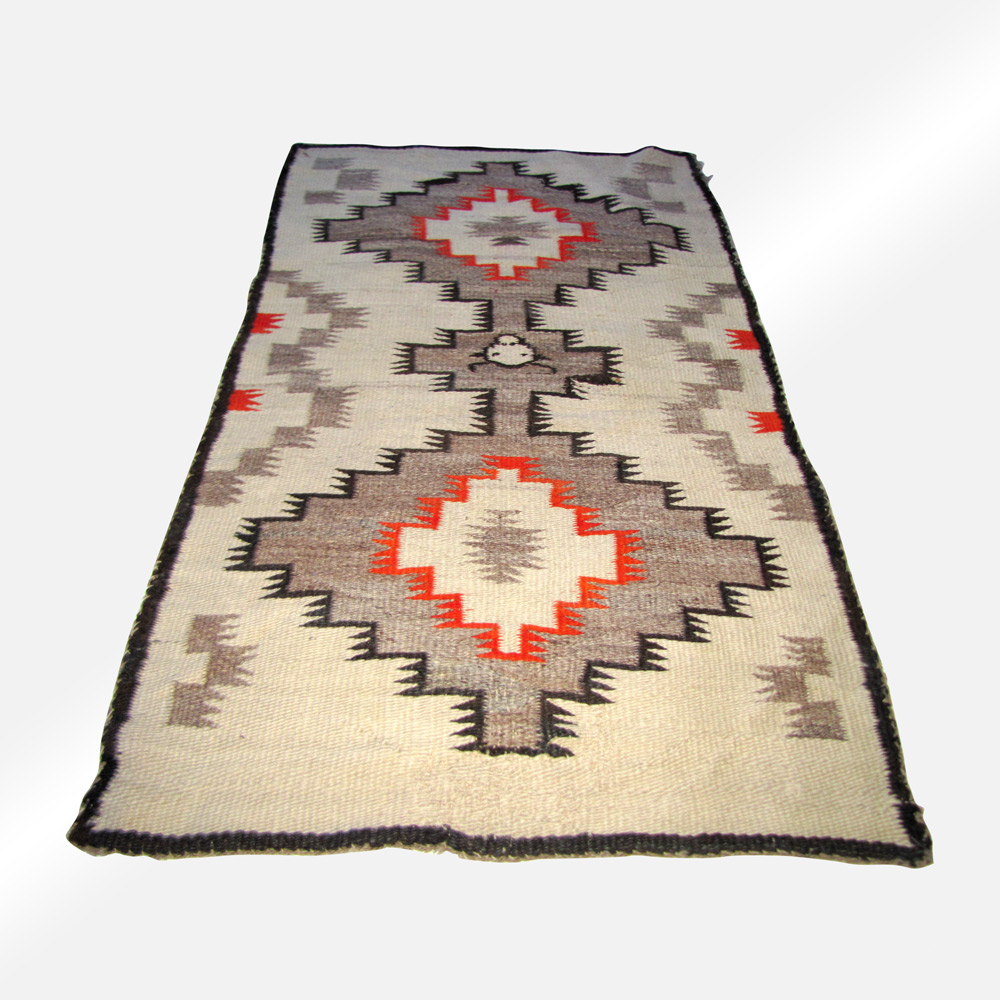 Early Native American Braided Rug. RR2835 joenevo