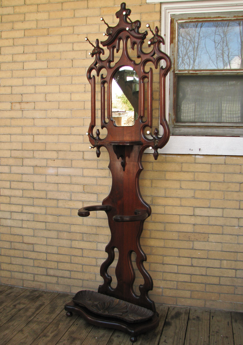 Victorian Hall Tree W102 joenevo