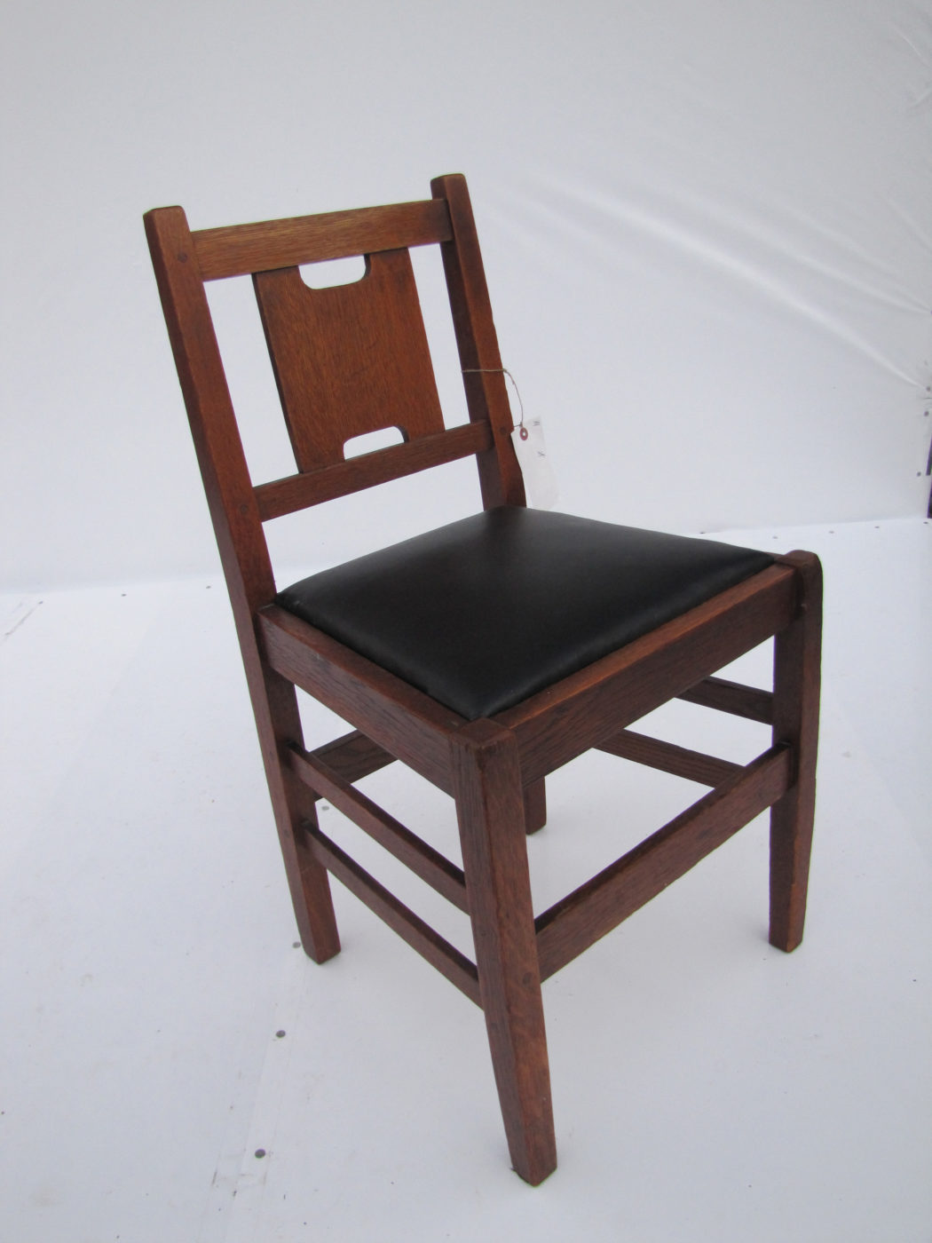 Great Looking Small H Back Gustave Stickley Chair w4092 joenevo