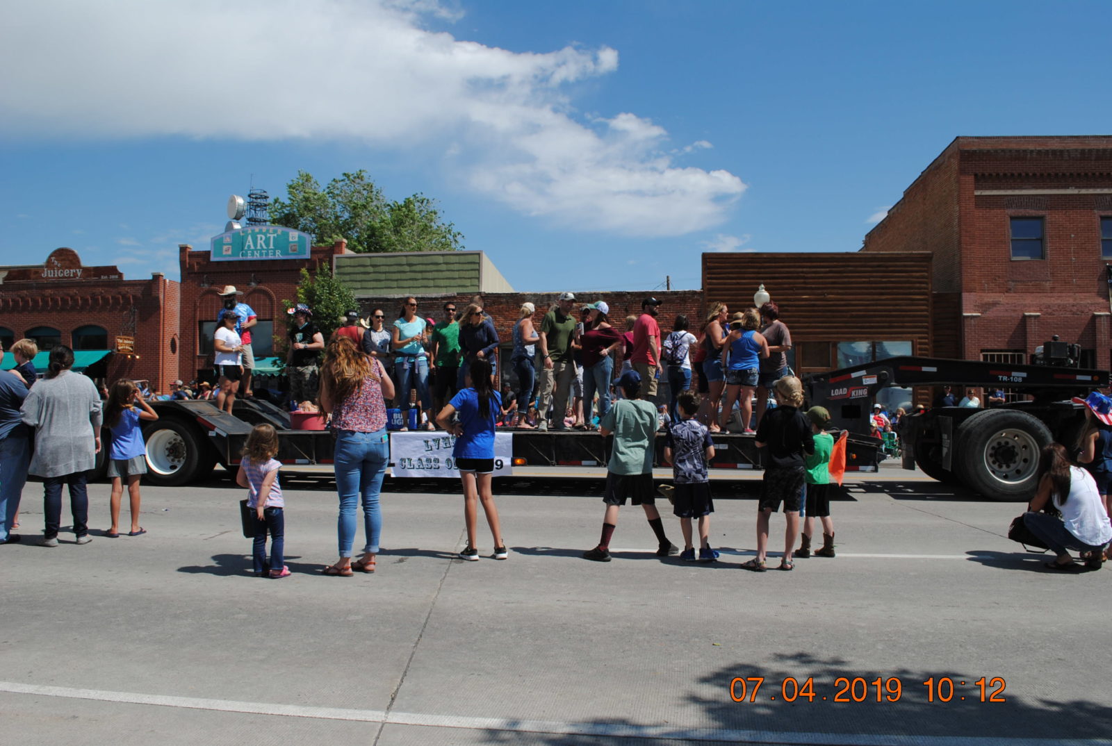 CELEBRATING OUR FIRST 4TH OF JULY PARADE “EVER” LANDER WYOMING