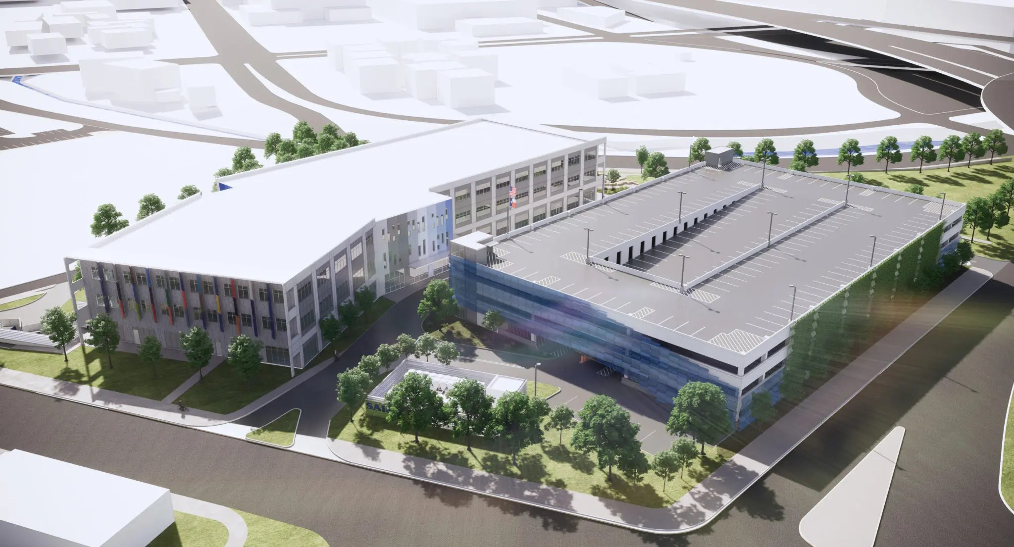 Bexar County Quincy Parking Garage Joeris General Contractors