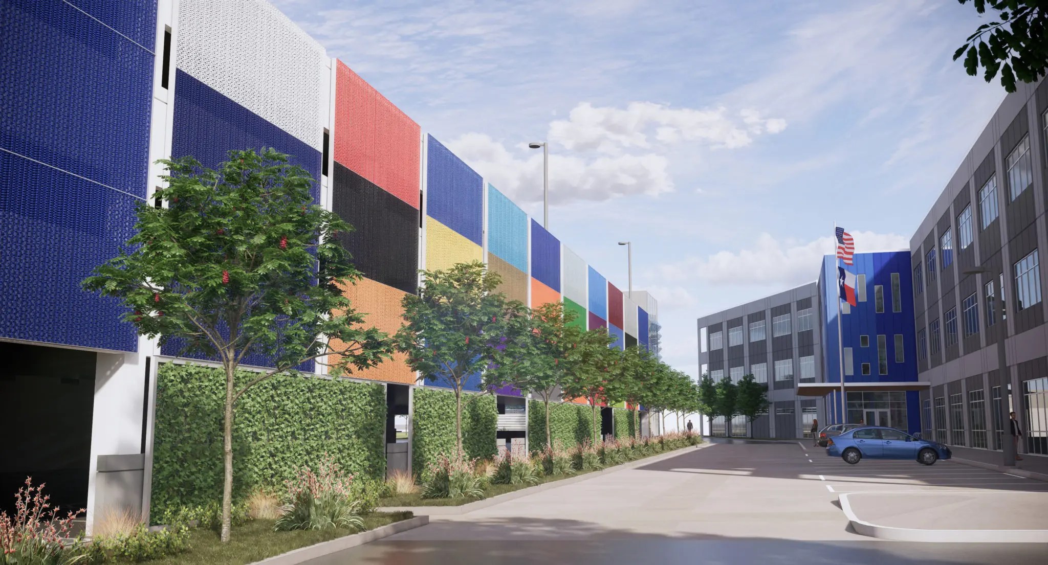 Bexar County Quincy Parking Garage Joeris General Contractors