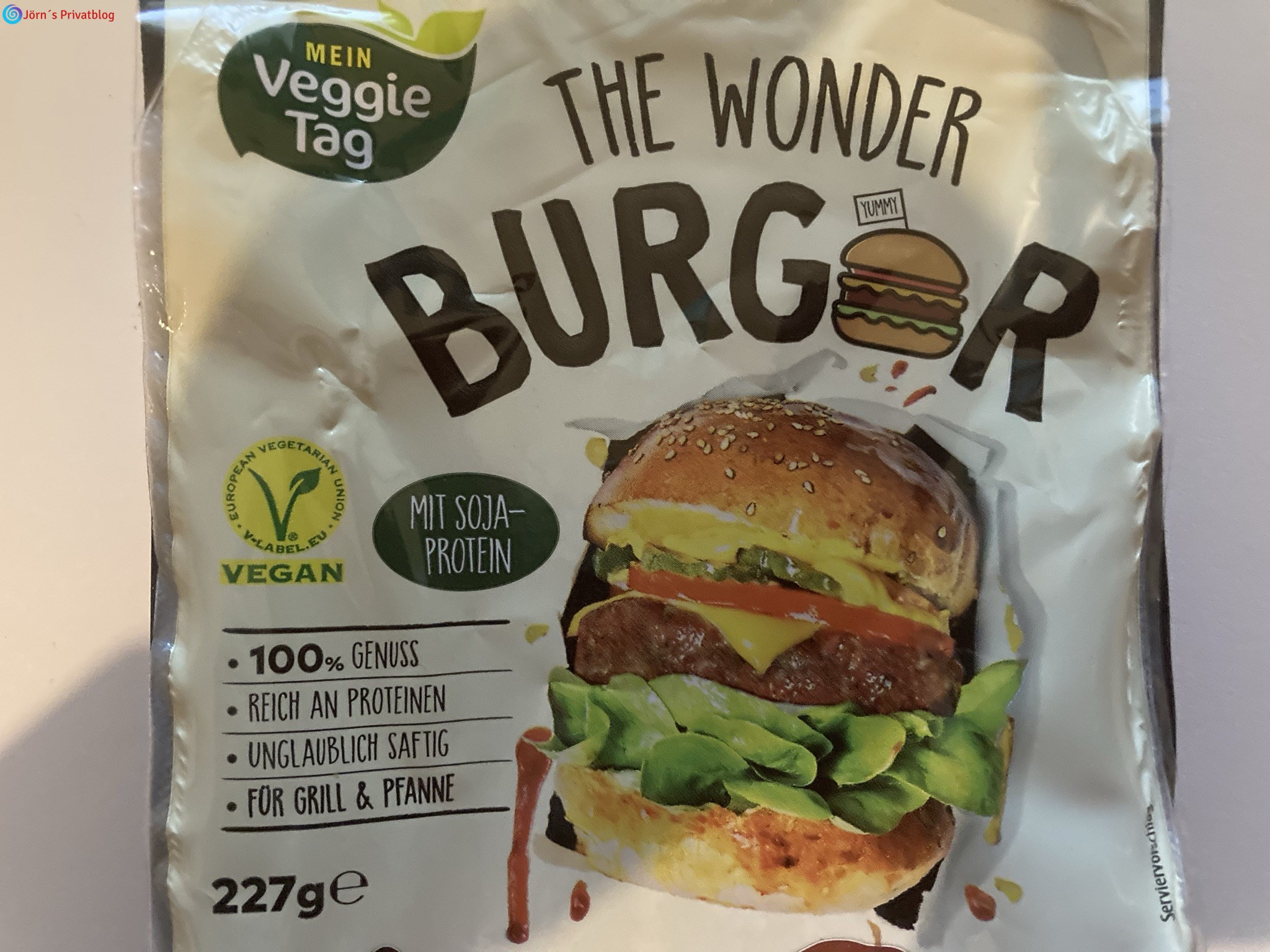 Vegan Wonder Burger von ALDI der Test joern´s Privatblog