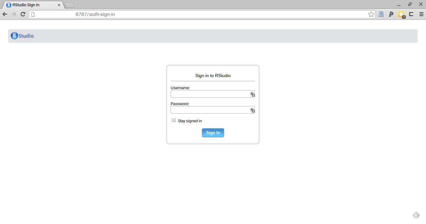 RStudio Server on a Google Compute Engine instance Joe Roe
