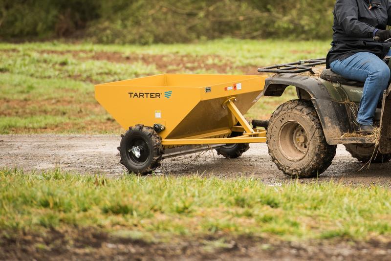 Tarter Compact Manure Spreader Joe Signs Equipment