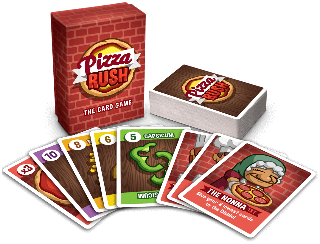 Pizza Rush The Card Game of FastPaced PizzaMaking Madness