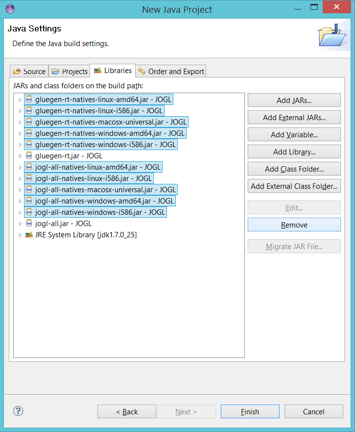FileEclipse project setup 02 remove native JARs.png JogampWiki