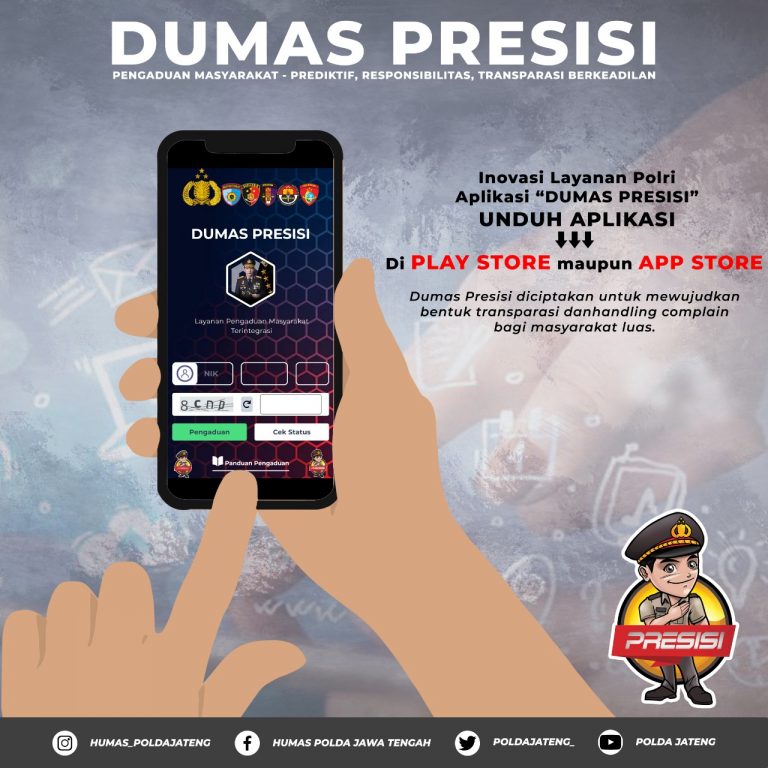 Resmi Diluncurkan Kapolri, Polda Jateng Perkenalkan