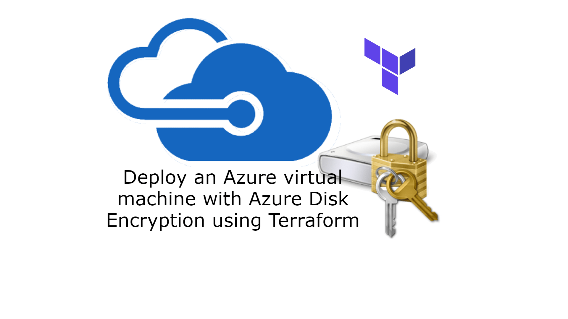 Deploy an Azure virtual machine with Azure Disk Encryption using