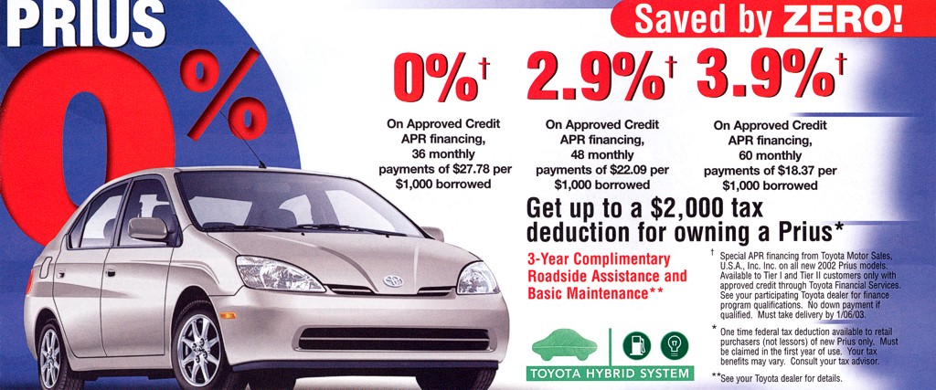 John's Stuff Toyota Prius Advertisement Scans 2