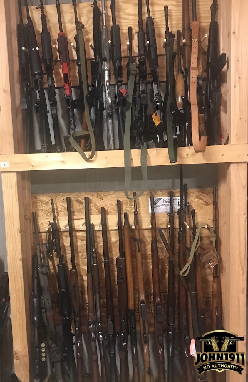 POTD Rifle Racks Gun Blog