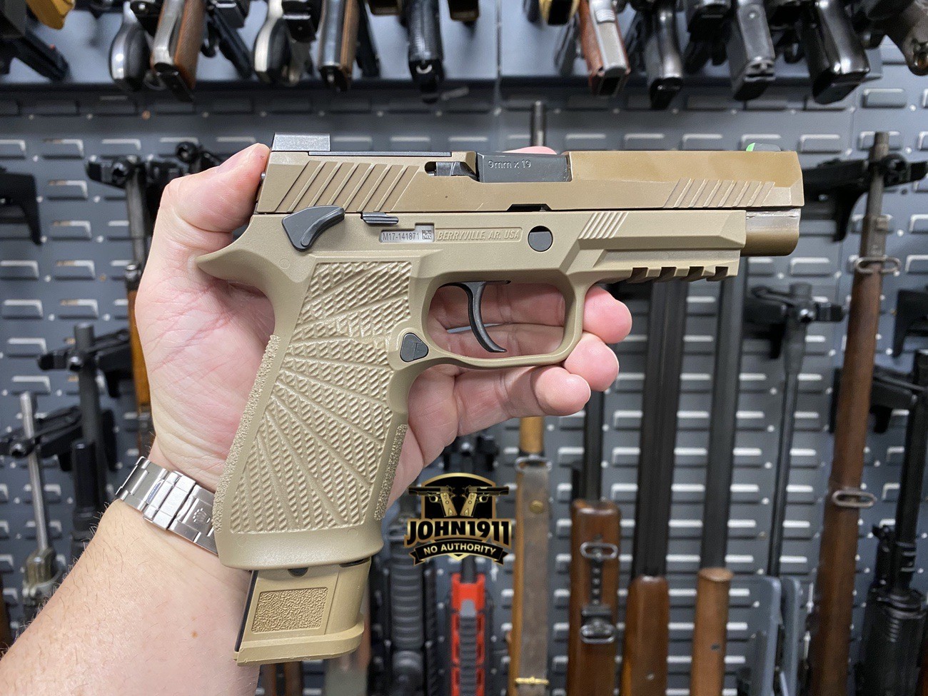 POTD Wilson M17 Grip Module Gun Blog