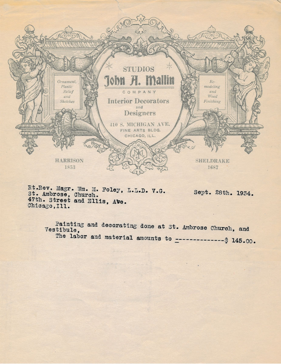 St. Ambrose Church John A. Mallin