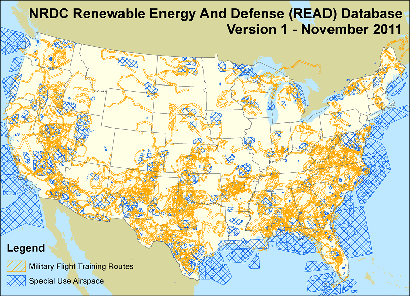 Military Training Military Training Routes Map