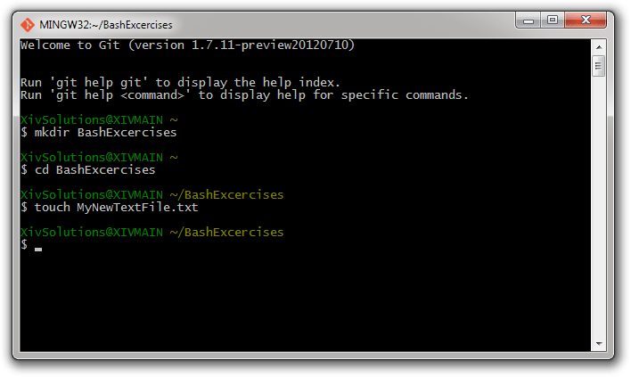 Getting Started with Git for the Windows Developer (Part III) Working