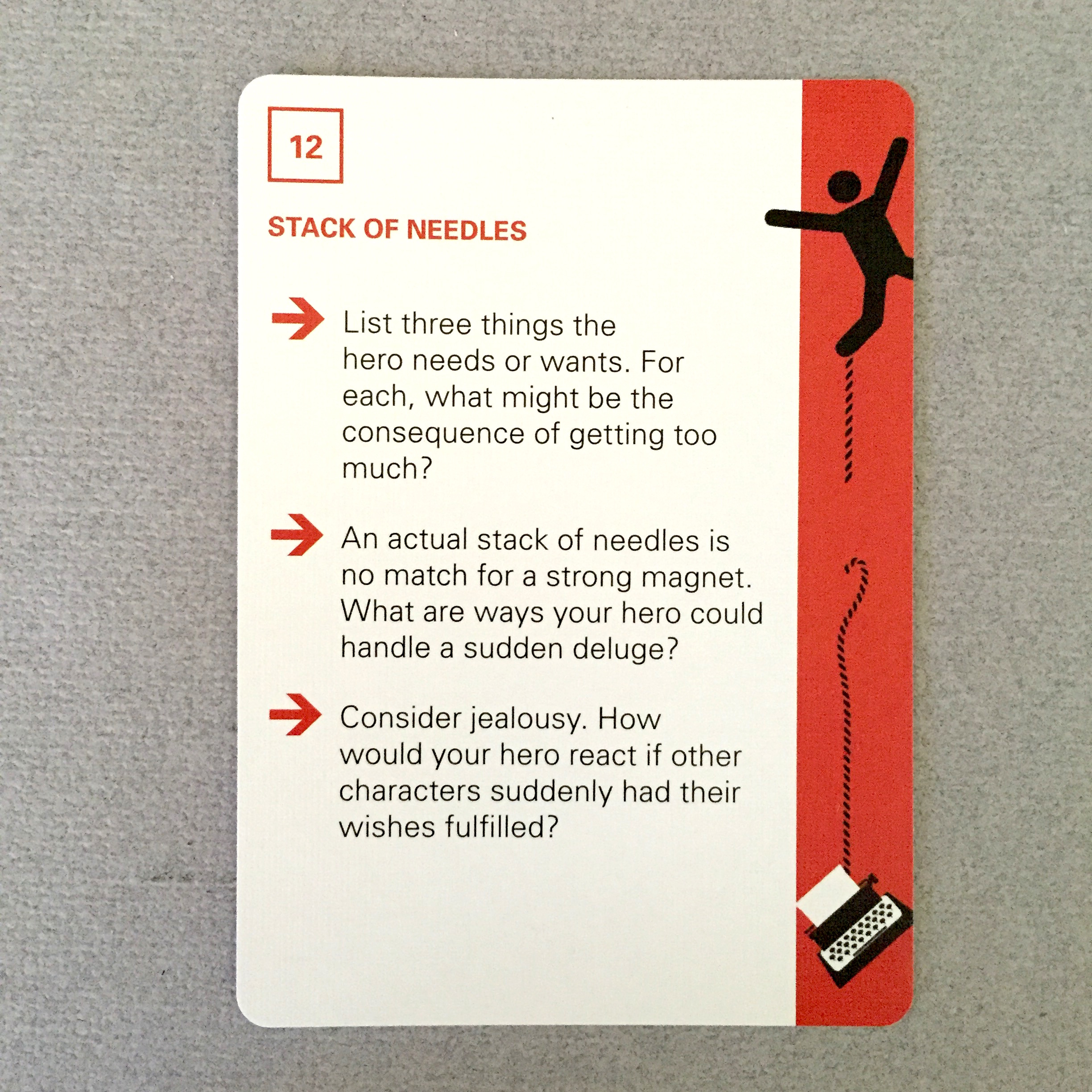 Stack of Needles, or the struggle of abundance