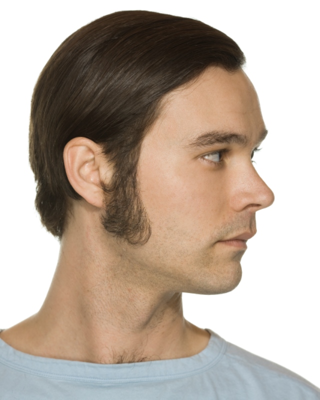 Medium Sideburns John Blake's Wigs and Facial Hair