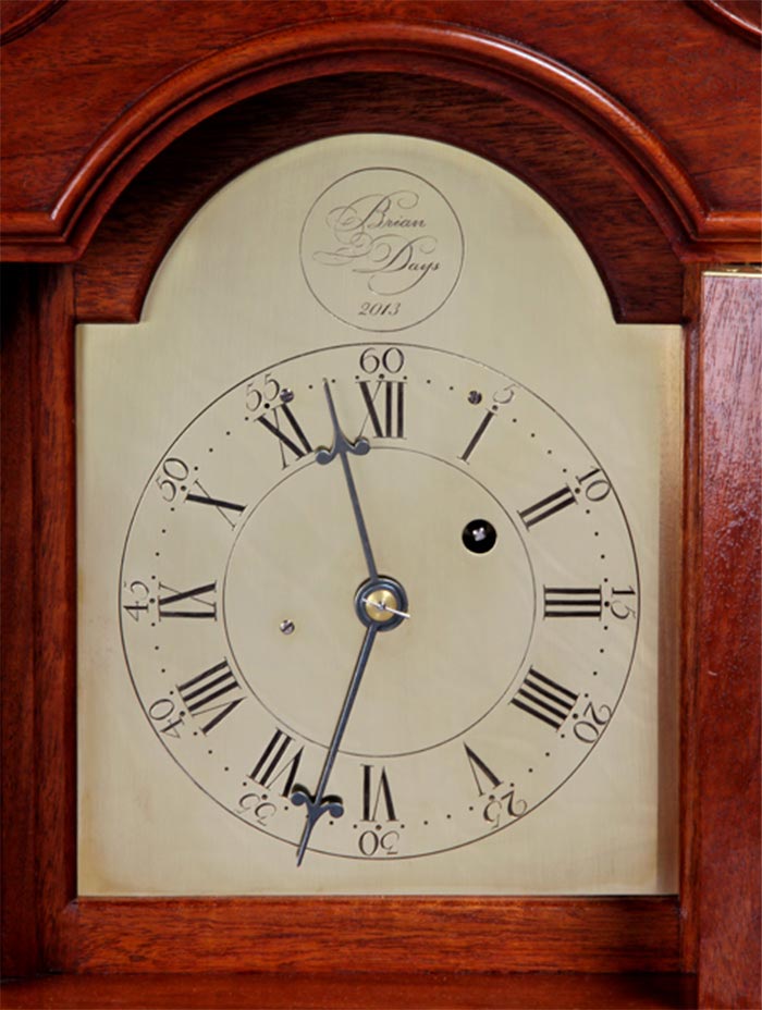 Reproduction Grandfather Clock Face John Cameron