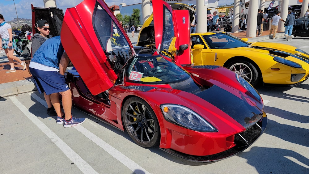 Rent a Supercar at South OC Cars and Coffee