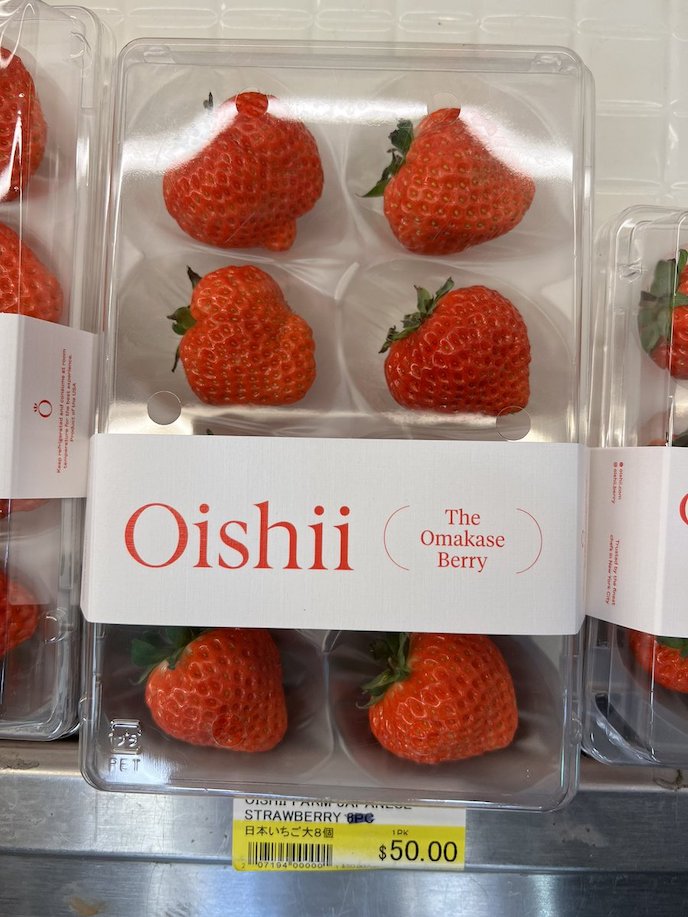 The 6.25 Strawberry Now Cost Only 2.50!