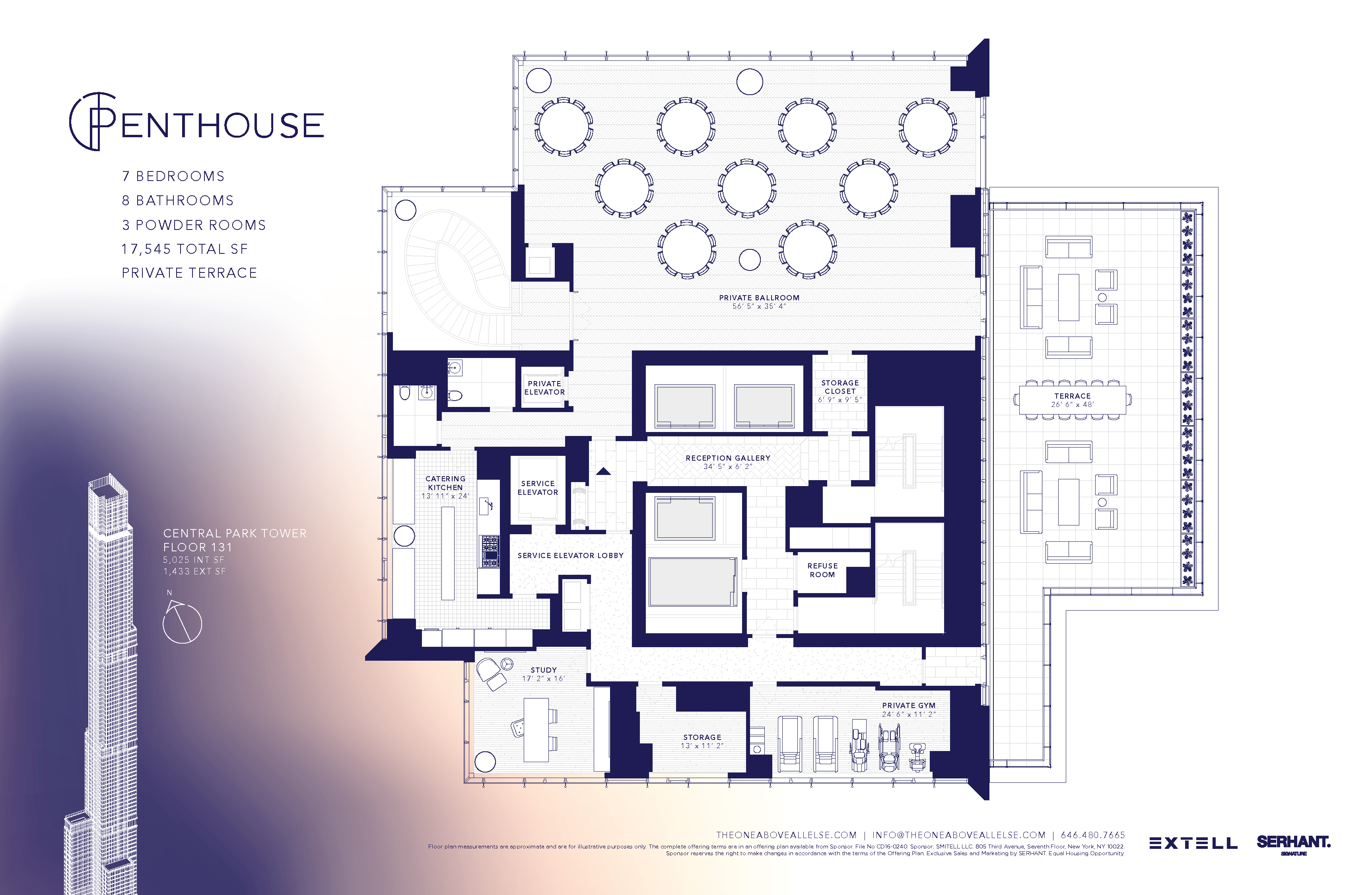 The 250 Million Penthouse at Central Park Tower