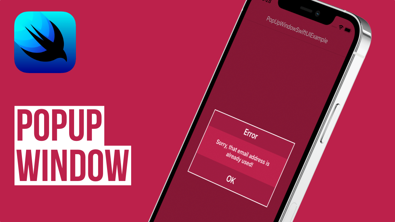 How to create a Popup Window with SwiftUI John Codeos Blog with Free iOS & Android