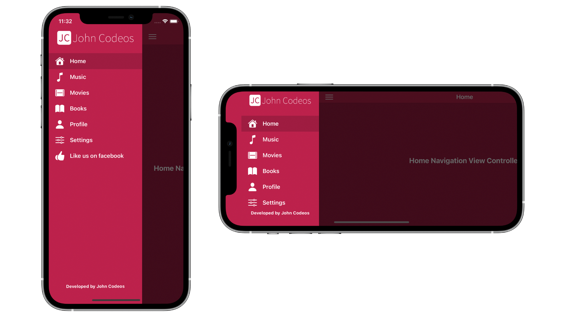 How to create a Side Menu in iOS using Swift John Codeos