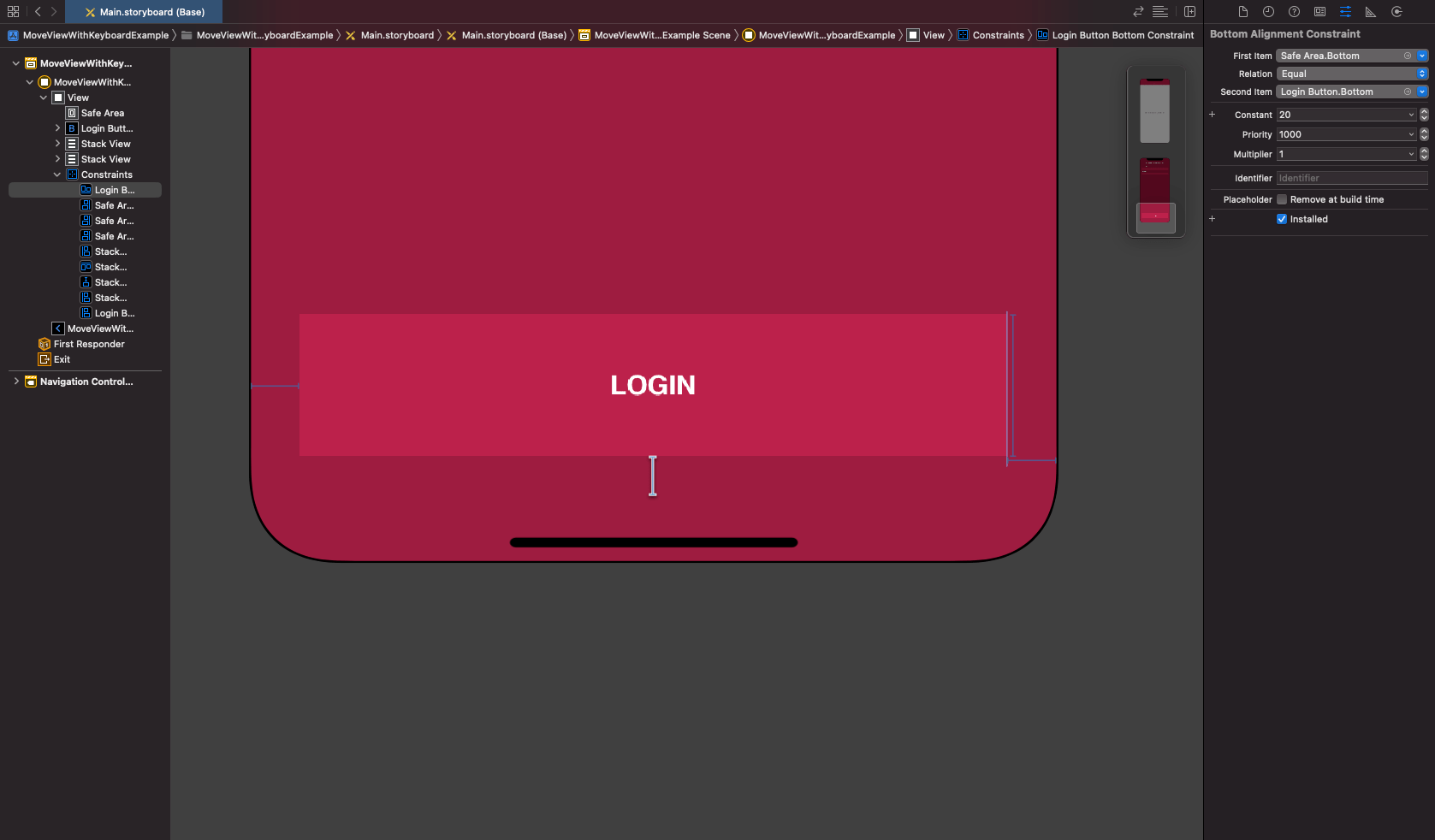 How to move View with Keyboard in iOS using Swift John Codeos Blog