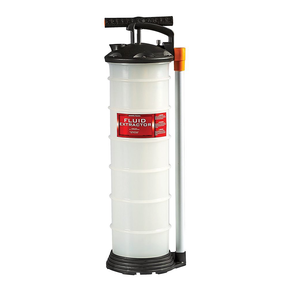 Manually extract Fluid without compressed air with this Fluid Extractor