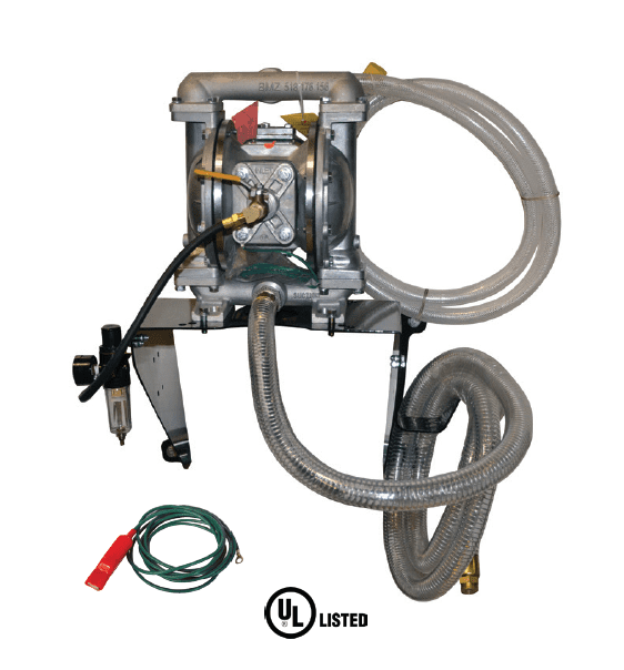 AirOperated Diaphragm Pump Evacuation System Kit (UL and NonUL