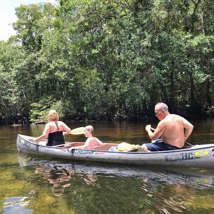 Exploring Holmes Creek and Cypress Spring