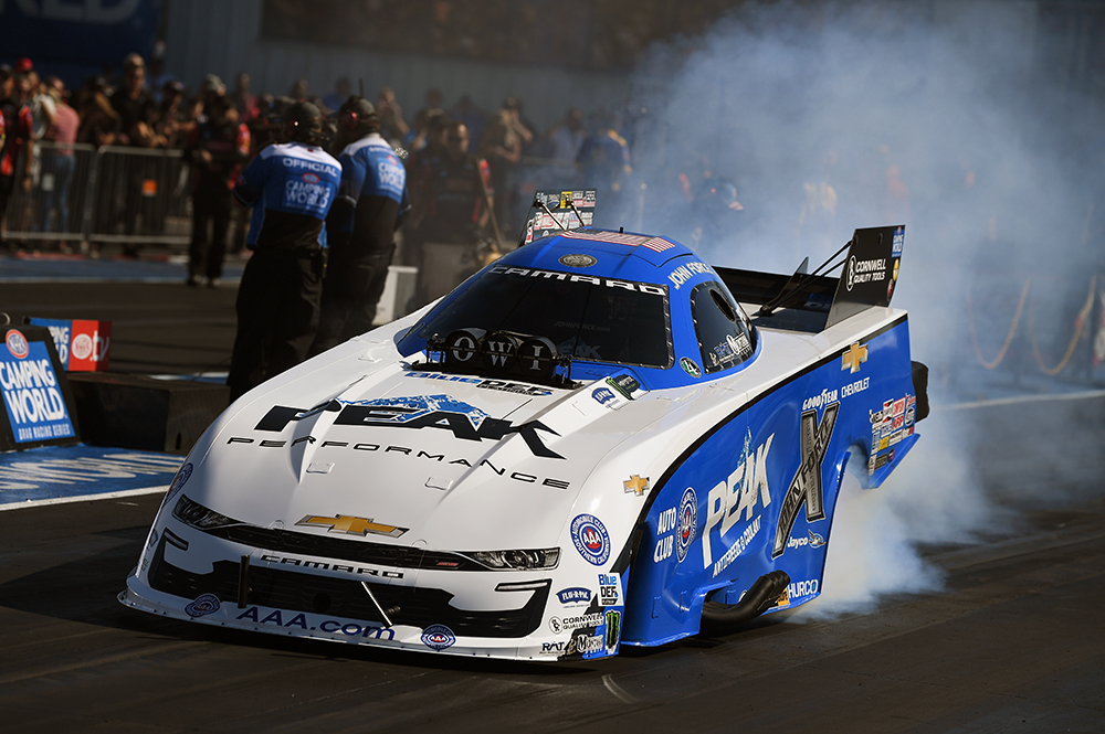 JOHN FORCE AND PEAK CONTINUE CHAMPIONSHIP CHASE AT TEXAS NHRA