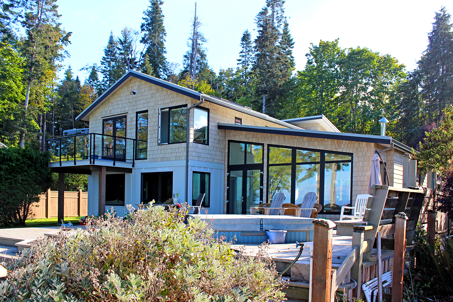 Transformed Waterfront in Merville, BC John Gower Design