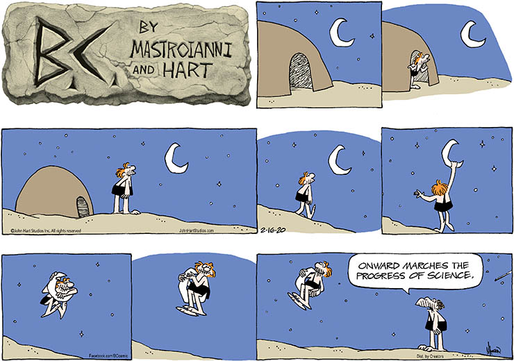 Sunday February 16, 2020 B.C. Comic Strip