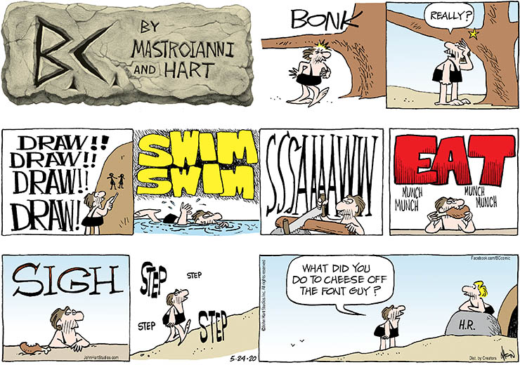 Sunday May 24, 2020 B.C. Comic Strip