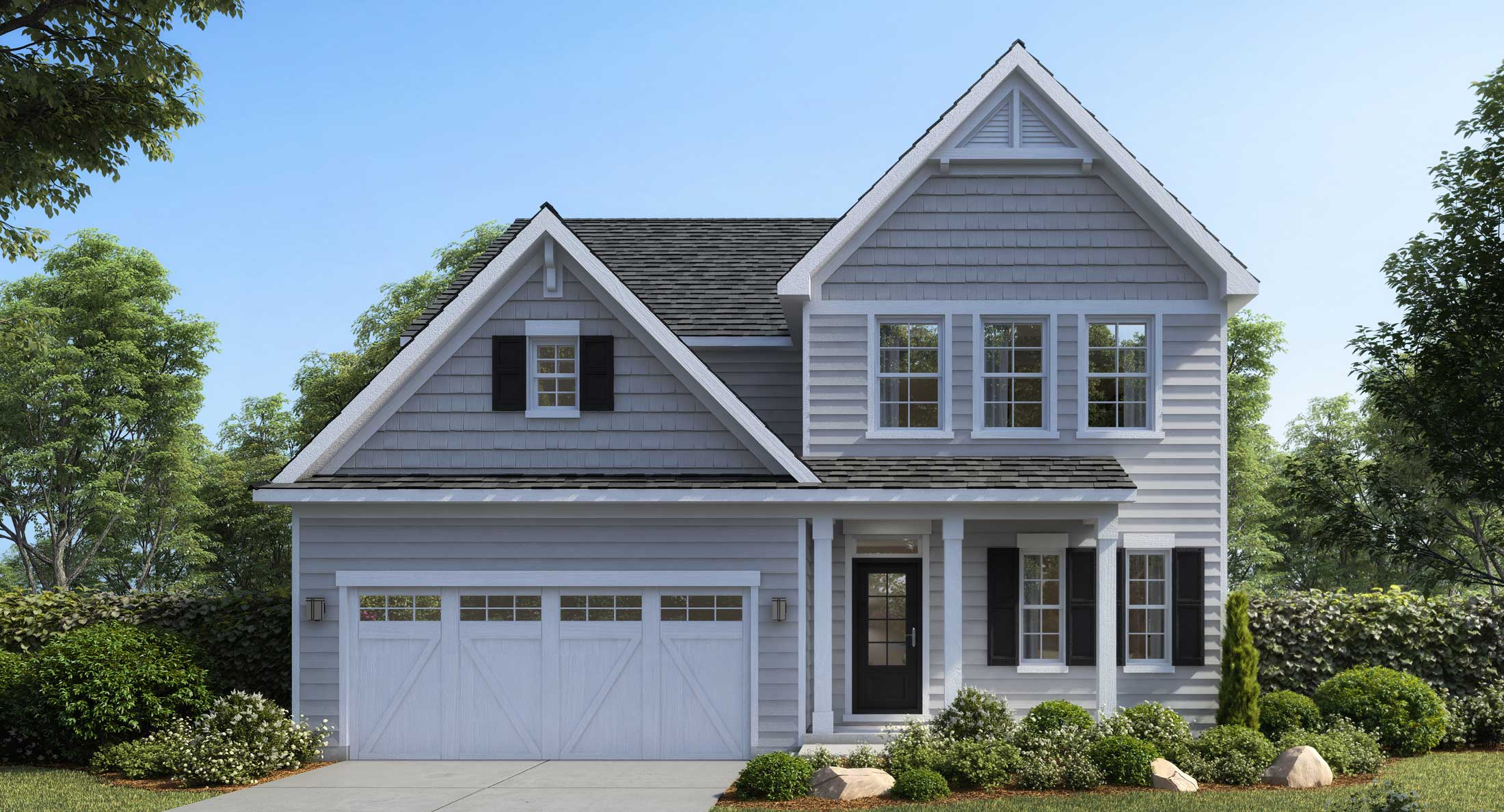 John Henry Homes The Logan Two Story Design